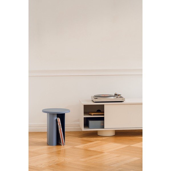 Kovový okrúhly odkladací stolík ø 35 cm Sato – noo.ma-image-1