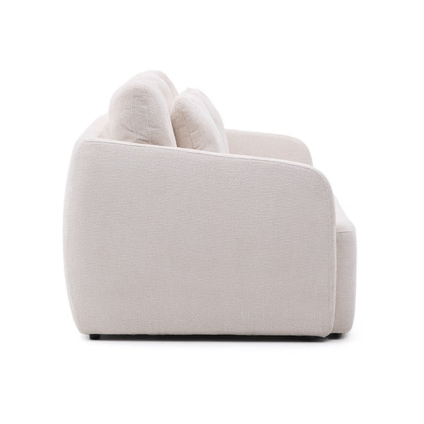 Krémová ženilková rozkladacia pohovka 225 cm Laira – Kave Home-image-3