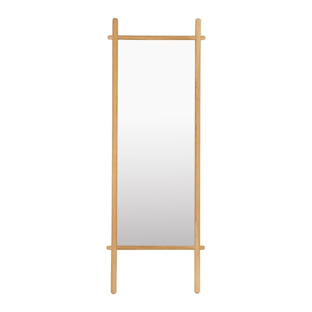 E-shop Stojacie zrkadlo s dreveným rámom 58x160 cm Solene – White Label