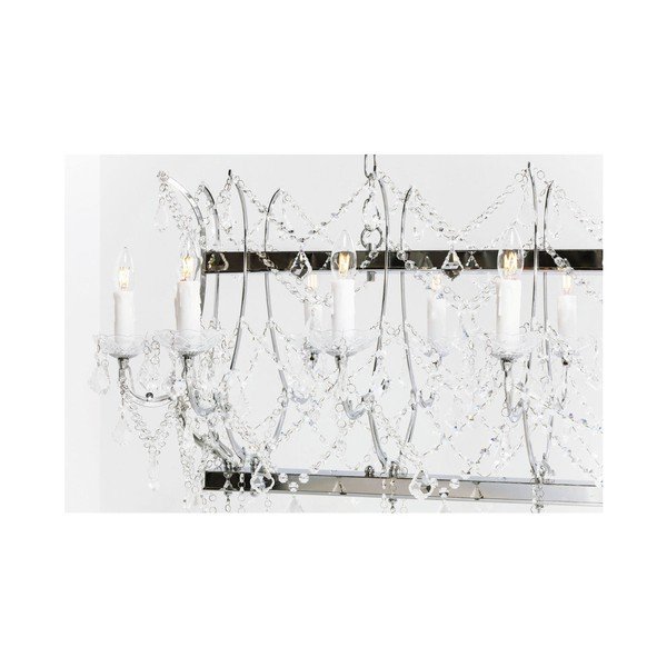 Závesné svietidlo v striebornej farbe Kare Design Deluxe-image-3