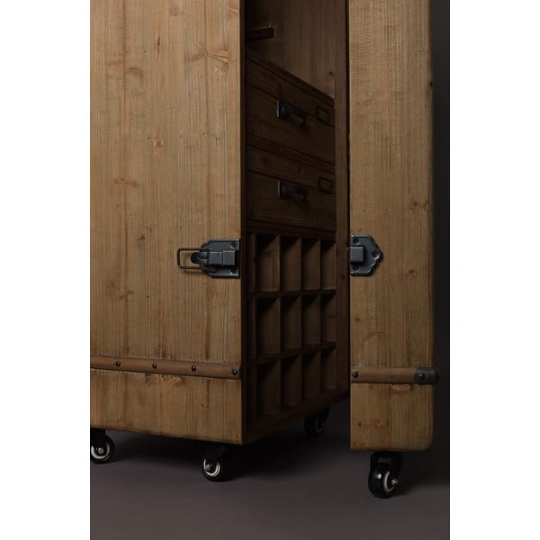 Drevená vinotéka Dutchbone Lico-image-1