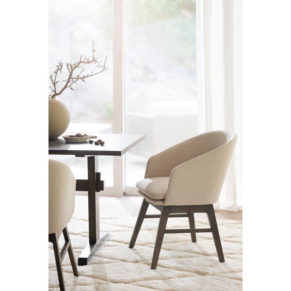 Béžové čalúnené jedálenské kreslá v súprave 2 ks Windham – Rowico-image-1