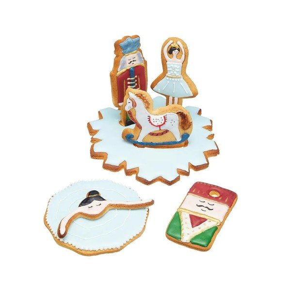 Súprava 7 vykrajovadiel KitchenCraft The Nutcracker-image-1