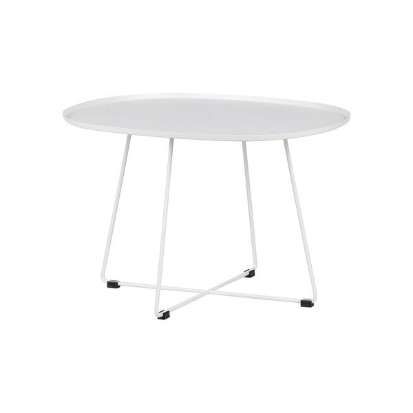 Biely odkladací stolík WOOOD Otis-image-2