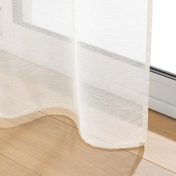 Krémová voálová záclona 140x240 cm Lissea – douceur d'intérieur-image-4