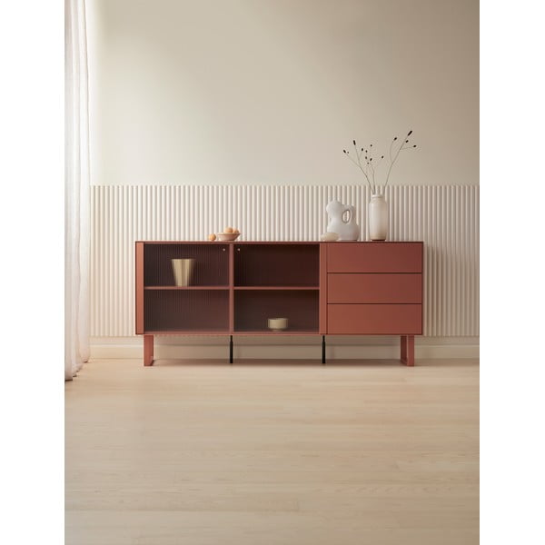 V tehlovej farbe komoda 180x79 cm Edge by Hammel – Hammel Furniture-image-1