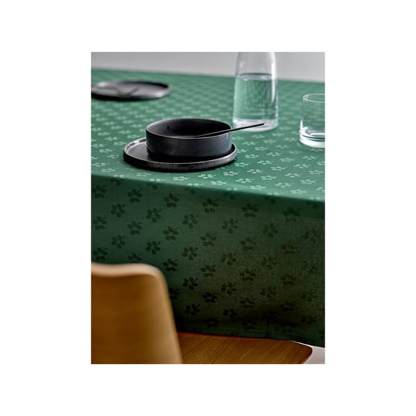 Bavlnený obrus ø 160 cm Forget-Me-Not Damask - Södahl-image-1