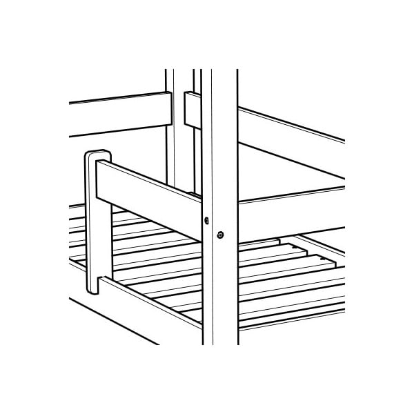 Detská posteľ s bočnicami Benlemi Tery, 80 x 160 cm-image-3