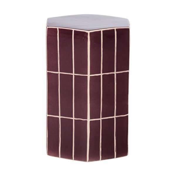 Keramický odkladací stolík 26x30 cm Plu – WOOOD