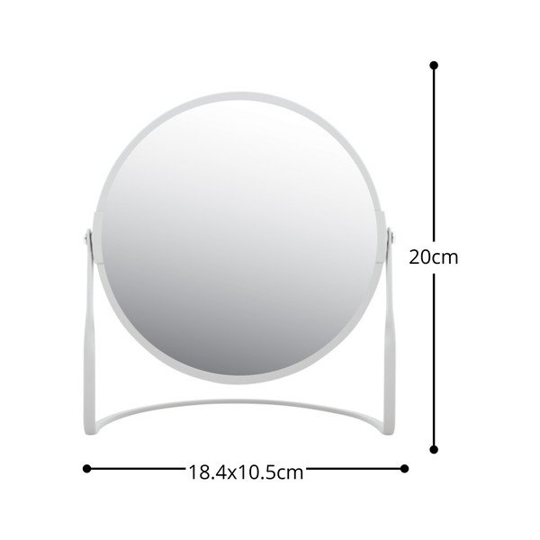 Kozmetické zväčšovacie zrkadlo (zväčšenie 5x) ø 18 cm Akira – Spirella-image-2