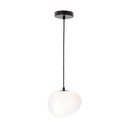 Čierno-biele závesné svietidlo Stones – Candellux Lighting