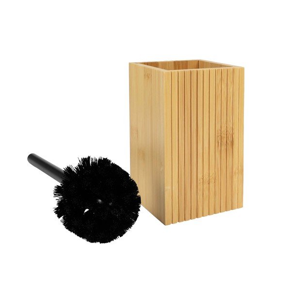 Bambusová WC kefa v prírodnej farbe Hanoi – douceur d'intérieur-image-2