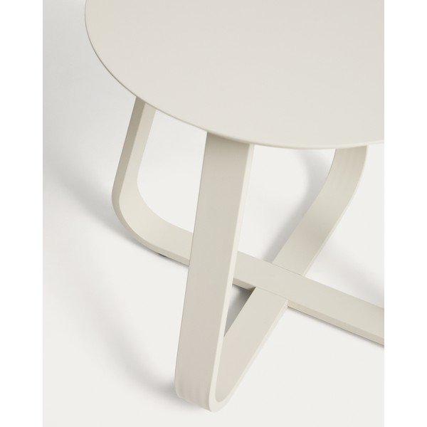 Kovový okrúhly záhradný stolík ø 48 cm Tamaris – Kave Home-image-2