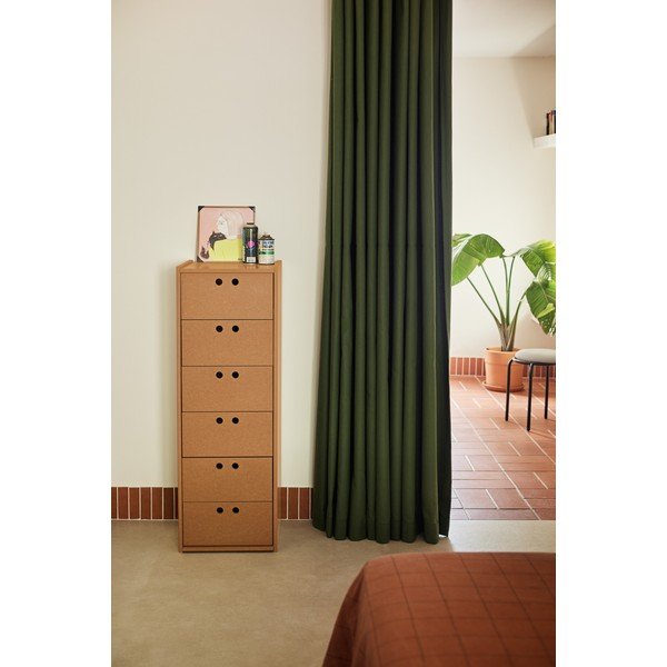 Skrinka v prírodnej farbe 40x118x40 cm Wally – Teulat-image-1