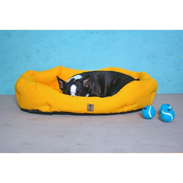 Žltý bavlnený pelech 75x60 cm Sunny - Petsy-image-3