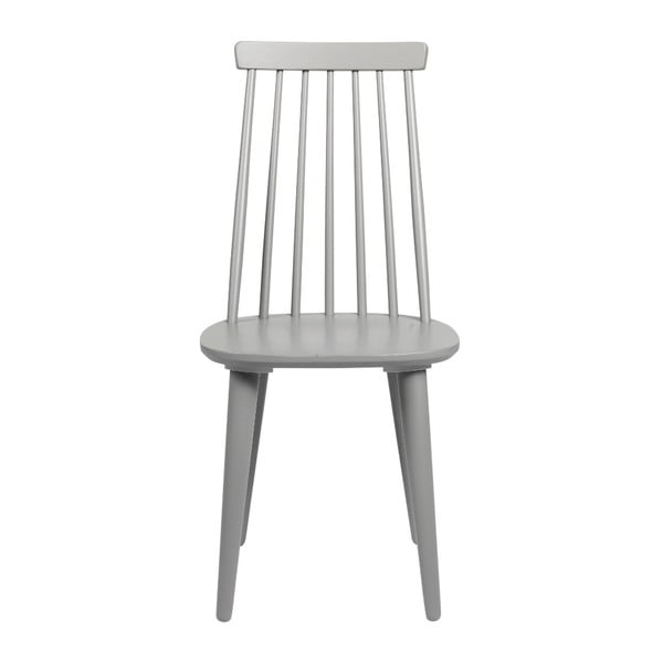 Svetlosivá jedálenská stolička z dreva kaučukovníka Rowico Lotta-image-2