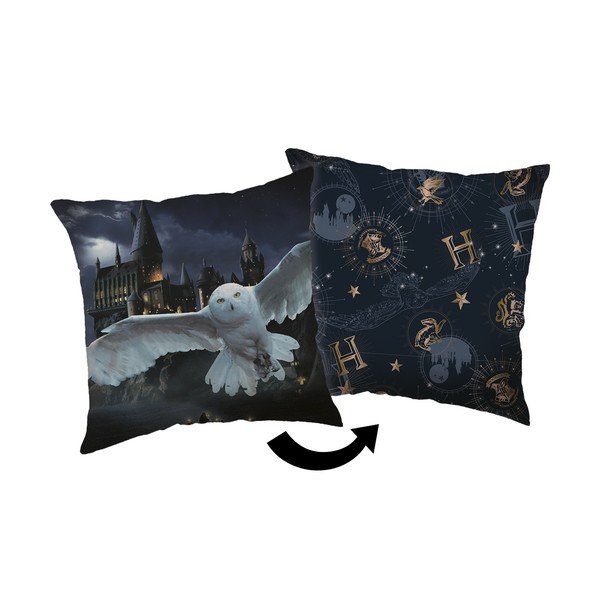 Detský vankúšik ø 40 cm Harry Potter "Hogwarts 01" – Jerry Fabrics