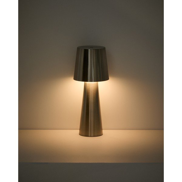 LED stolové/prenosné vonkajšie svietidlo so stmievačom na USB ø 16 cm Arenys – Kave Home-image-1