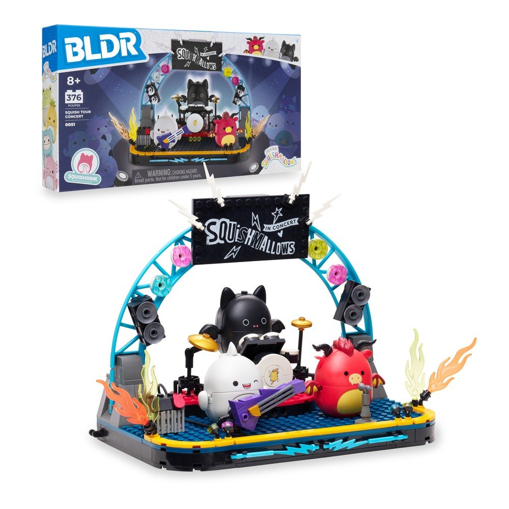 Stavebnica BLDR Concert – SQUISHMALLOWS