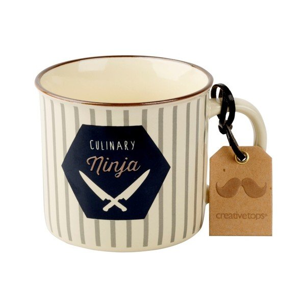 Keramický hrnček Creative Tops Culinary Ninja, 400 ml-image-1