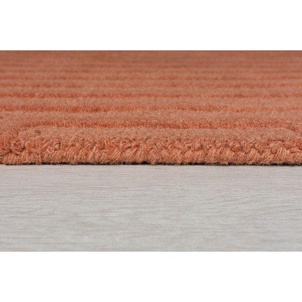 Oranžový vlnený koberec Flair Rugs Estela, 160 x 230 cm-image-2
