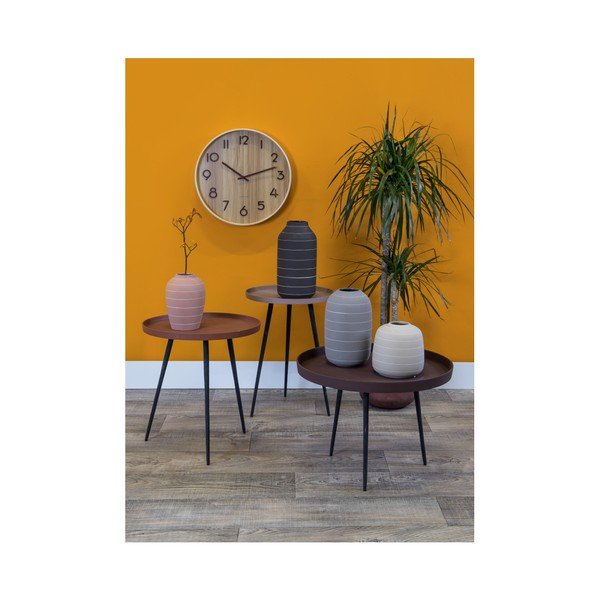 Svetlosivá keramická váza PT LIVING Terra, ⌀ 16 cm-image-2