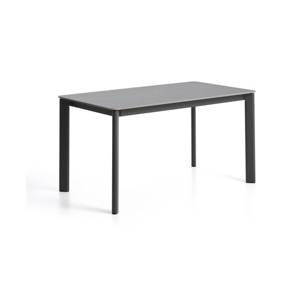 Záhradný jedálenský stôl s doskou z kameňa 80x140 cm Anafi – Kave Home