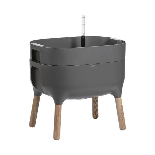 Plastová samozavlažovacia pestovateľská nádoba Urbalive – Plastia