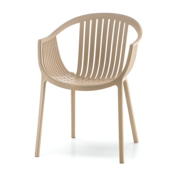 Béžová stolička Pedrali Tatami-image-3