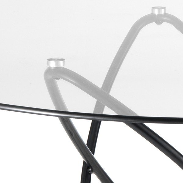 Jedálenský stôl s doskou z tvrdeného skla Tomasucci Hula Hoop, ⌀ 120 cm-image-2