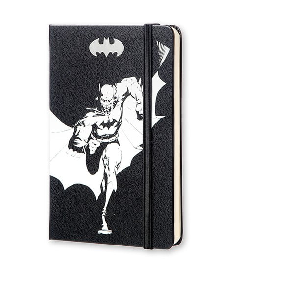 Malý zápisník Moleskine Batman, bez linajok