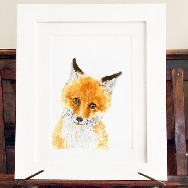 Plagát Chocovenyl Wee Fox, A4-image-1