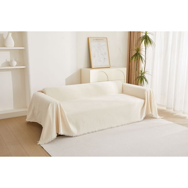 Krémovobiely 2-miestny poťah na pohovku Talo – Filumi-image-1