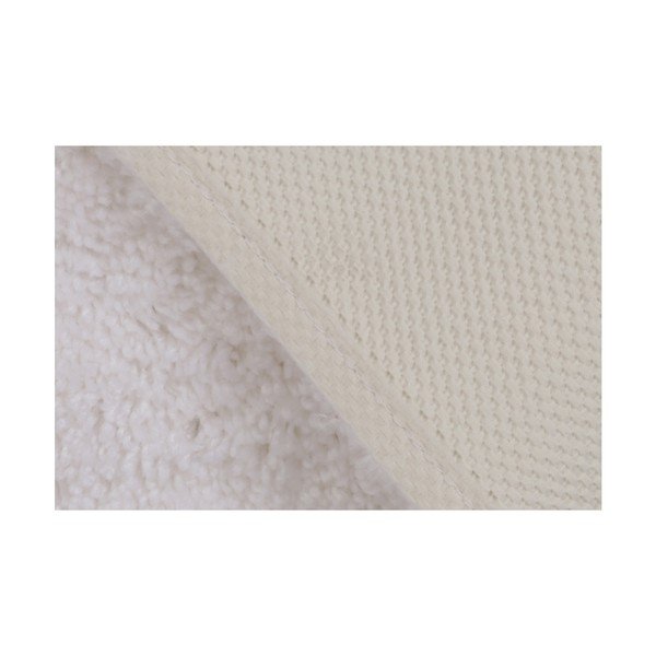 Biela predložka do kúpeľne Confetti Bathmats Miami, 80 x 140 cm-image-1