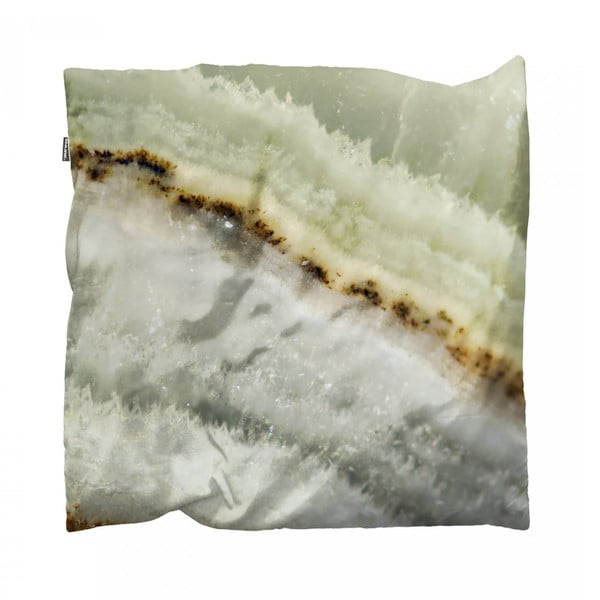 Zelená obliečka na vankúš Snurk Mineral, 50 x 50 cm