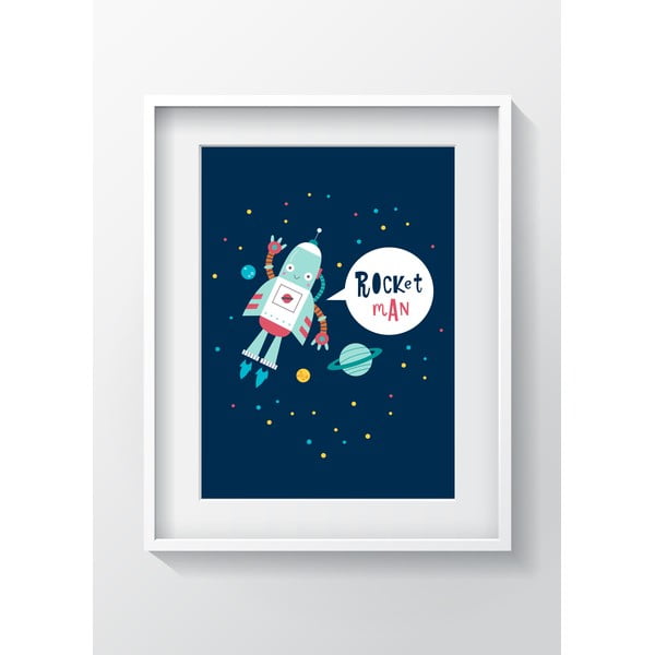 Nástenný obraz OYO Kids In Space, 24 x 29 cm
