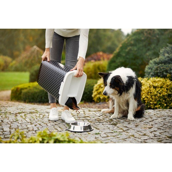 Čierny box na granule 25 l Cody - Rotho-image-1