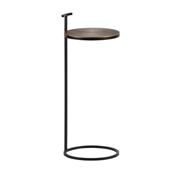 Kovový okrúhly odkladací stolík 26x26 cm Position – WOOOD