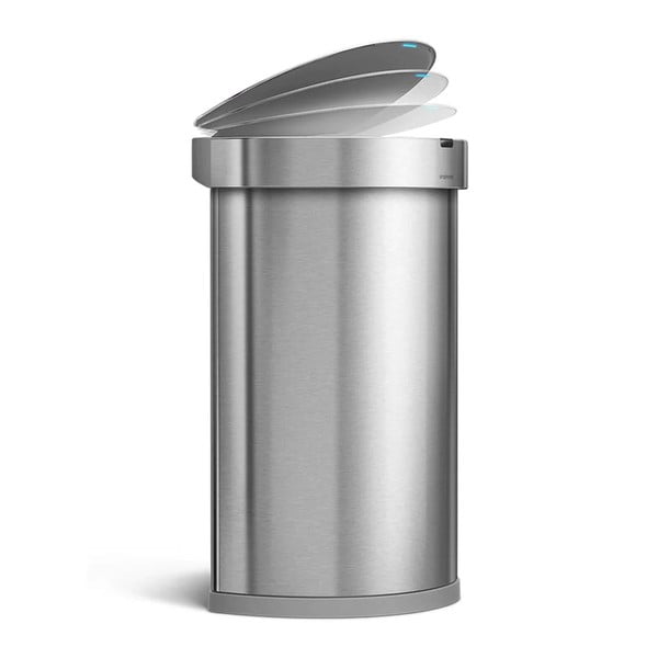 Bezdotykový odpadkový kôš z nerezovej ocele 45 l - simplehuman-image-3