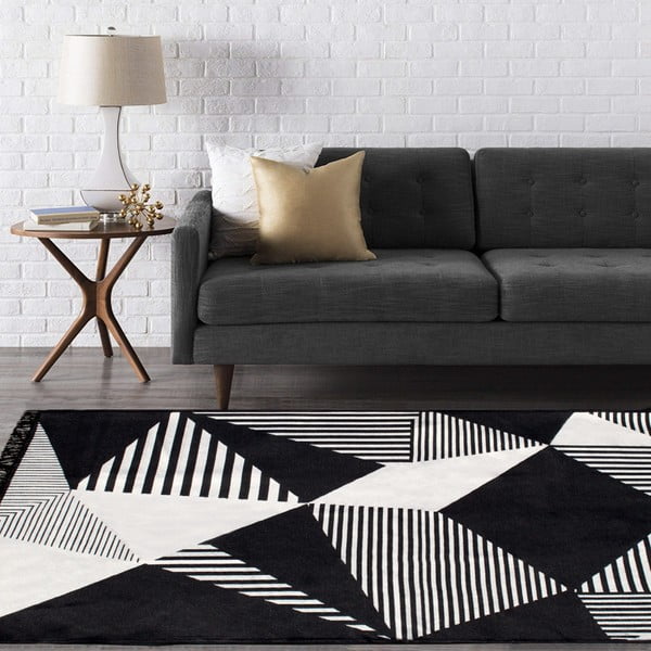 Obojstranný prateľný koberec Kate Louise Doube Sided Rug Pyramid, 80 × 150 cm-image-1