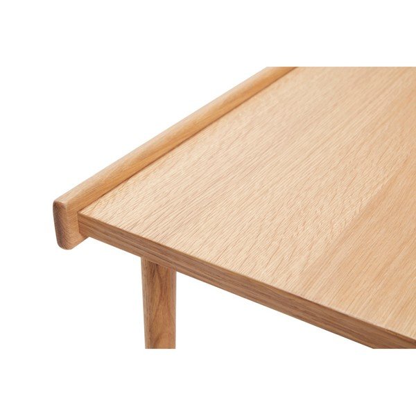 Drevený stôl Hübsch Table With Edge, dĺžka 137 cm-image-1