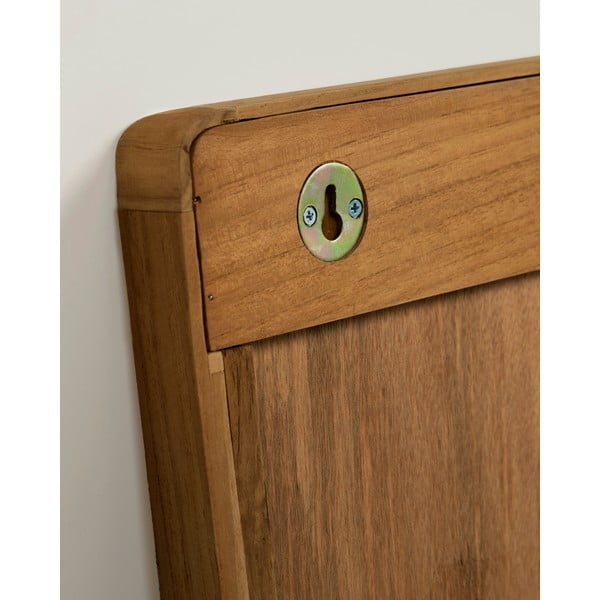 Nástenné zrkadlo s dreveným rámom 45x70 cm Shamel – Kave Home-image-3