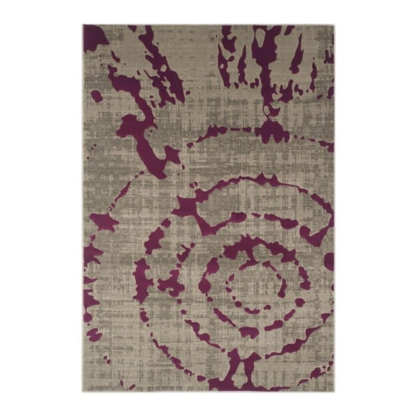 Fialový koberec Webtapetti Abstract, 92 x 152 cm