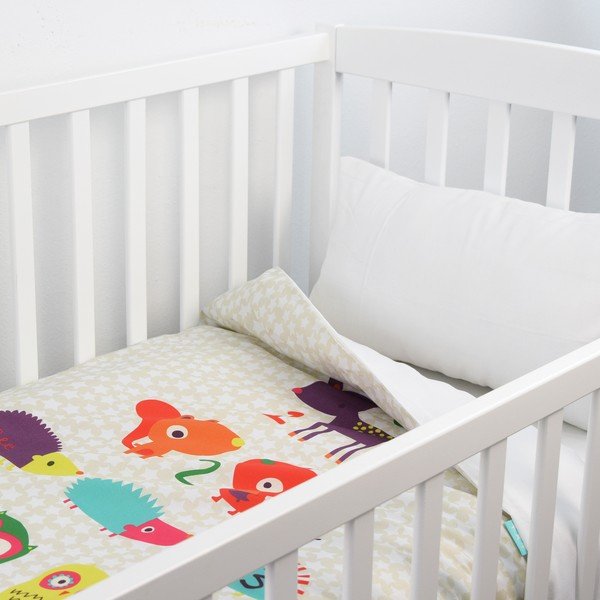 Detské bavlnené obliečky Baleno Forest Friend, 100 × 120 cm-image-1