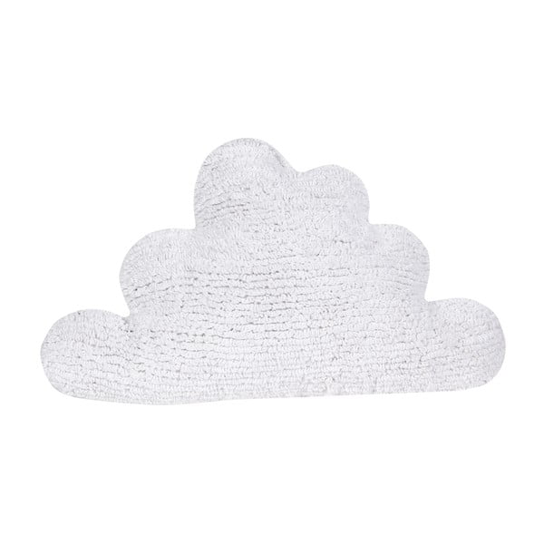 Biely bavlnený vankúš Happy Decor Kids Cloud, 45 x 45 cm