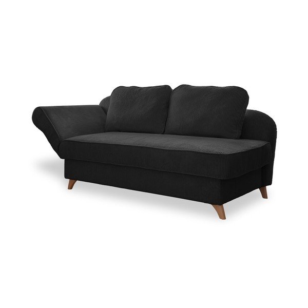 Antracitová menčestrová leňoška (ľavý roh) Chic Charlotte – Miuform