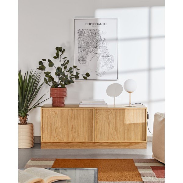 Stolová lampa v zlatej farbe s kovovým tienidlom (výška 28 cm) Mahala - Kave Home-image-4