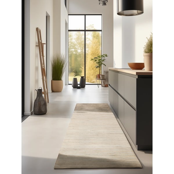 Béžový behúň 80x200 cm Handloom – Hanse Home-image-1