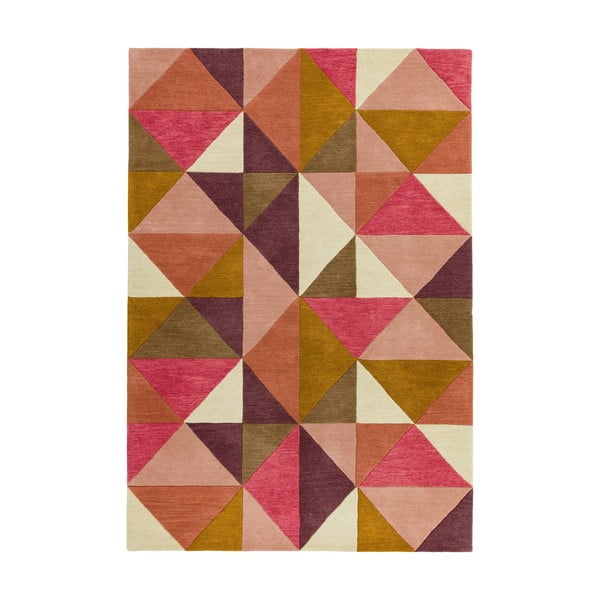 Ružový koberec Asiatic Carpets Kite Pink Multi, 200 x 290 cm