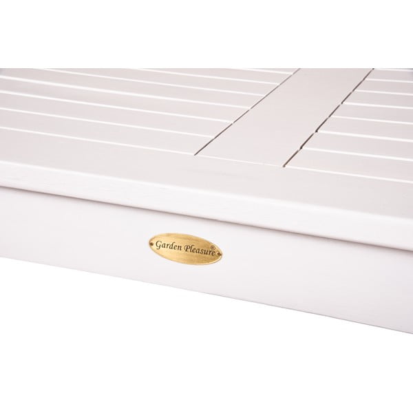 Záhradný jedálenský stôl z eukalyptového dreva 80x165 cm Malmö – Garden Pleasure-image-2